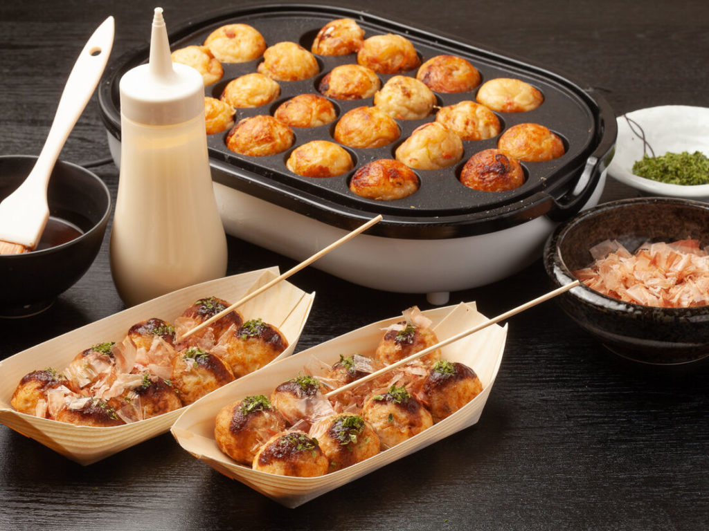 Takoyaki Bolinhos de Polvo, Gastronomia Japonesa