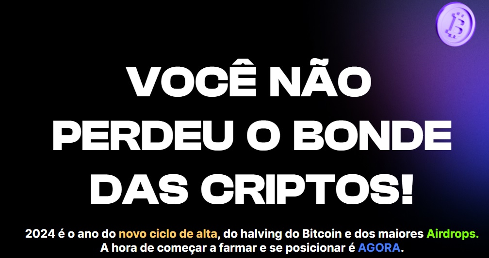 Airdrops de Criptomoedas